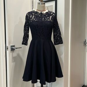 Claudie Pierlot lace open back cocktail dress